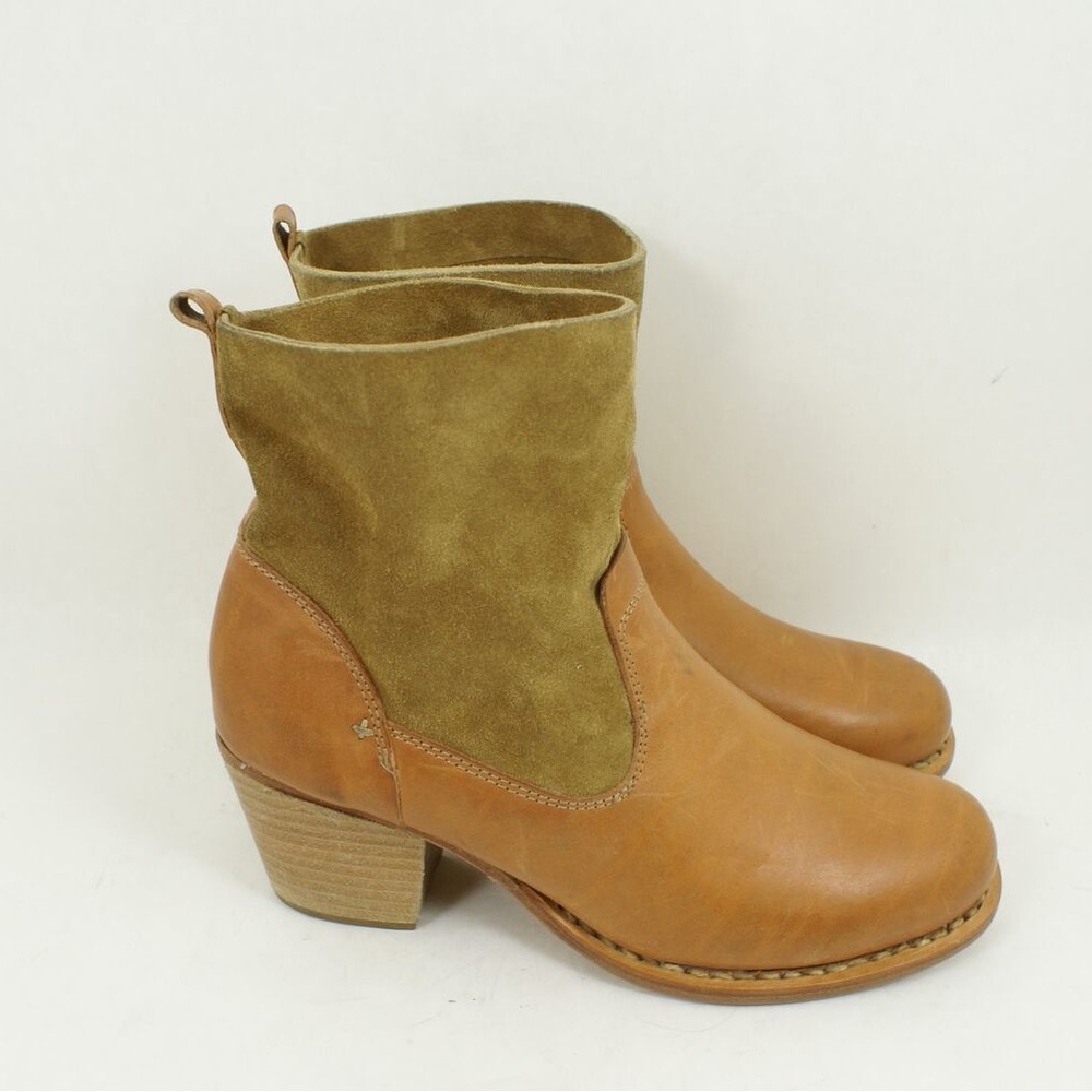 New in box Rag & Bone Mercer leather and suede boots